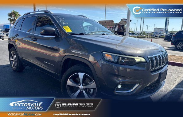 Certified Used 2021 Gray Jeep Limited image 1