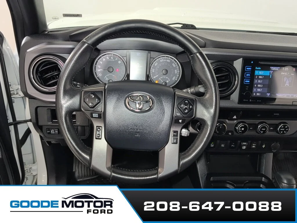 Certified Used 2018 Super White Toyota TRD Sport image 13