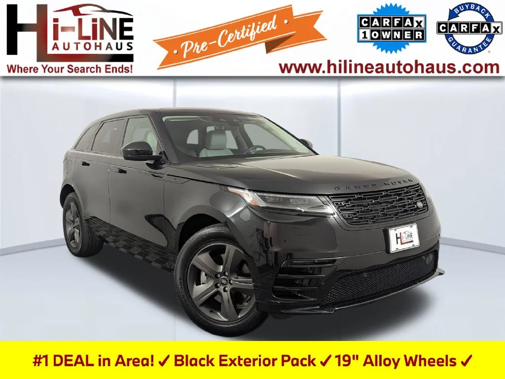 Used 2025 Black Land Rover Dynamic SE image 1