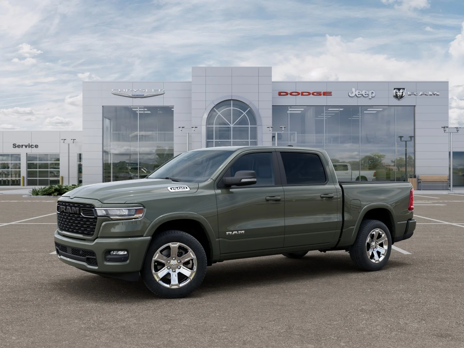 2025 RAM 1500 Big Horn/Lone Star 4x4 Crew Cab 5'7's photo