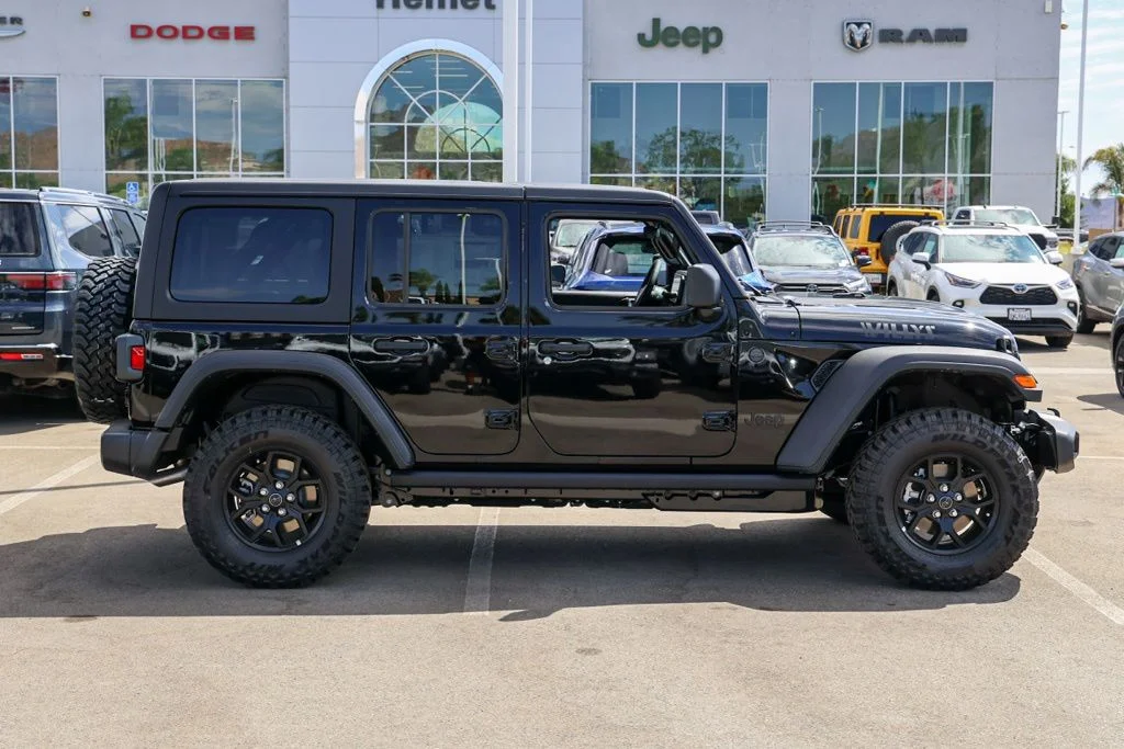 New 2026 Black Clearcoat Jeep Willys image 2