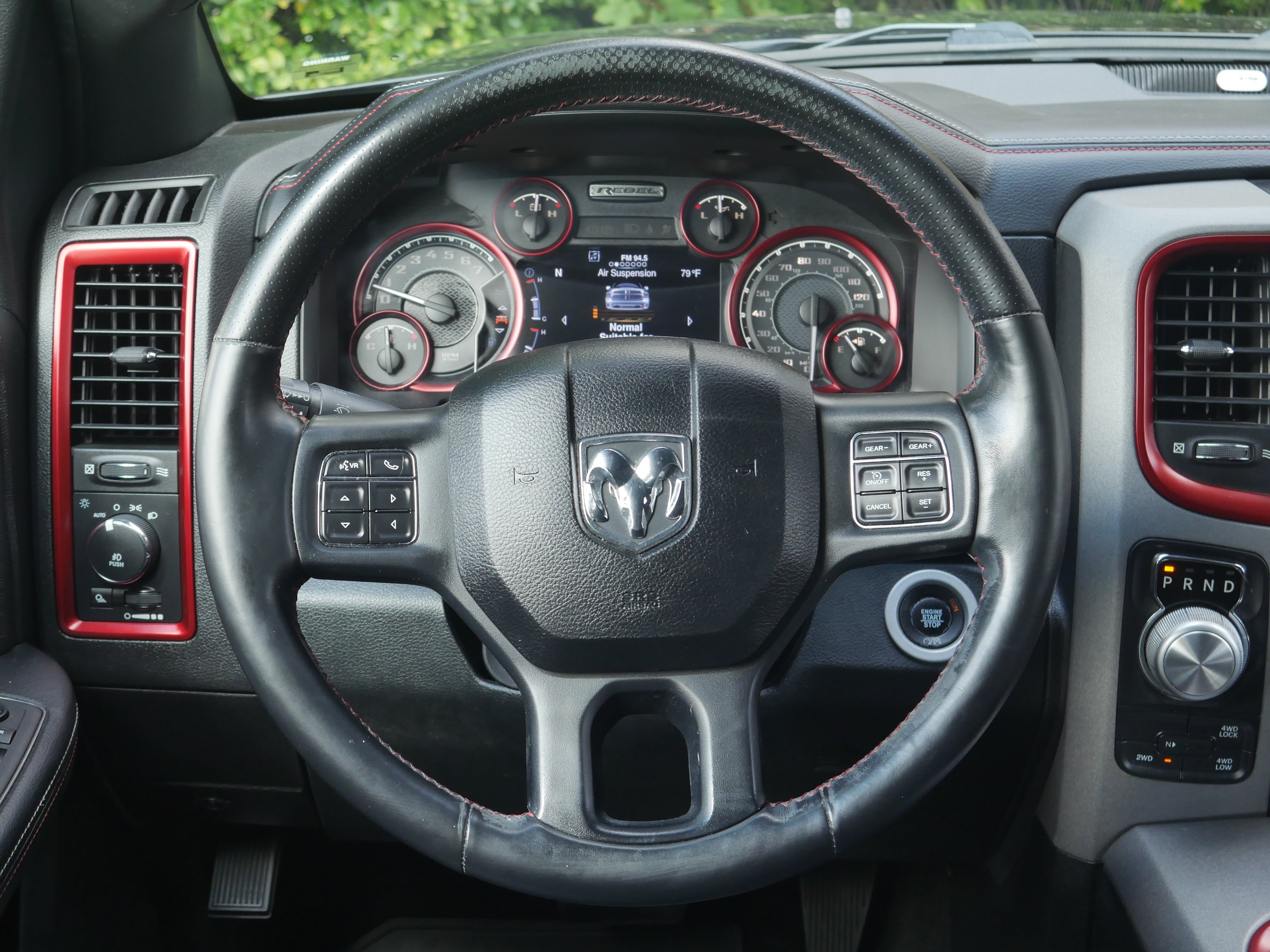 Used 2016 Brilliant Black Crystal Pearlcoat Ram Rebel image 7