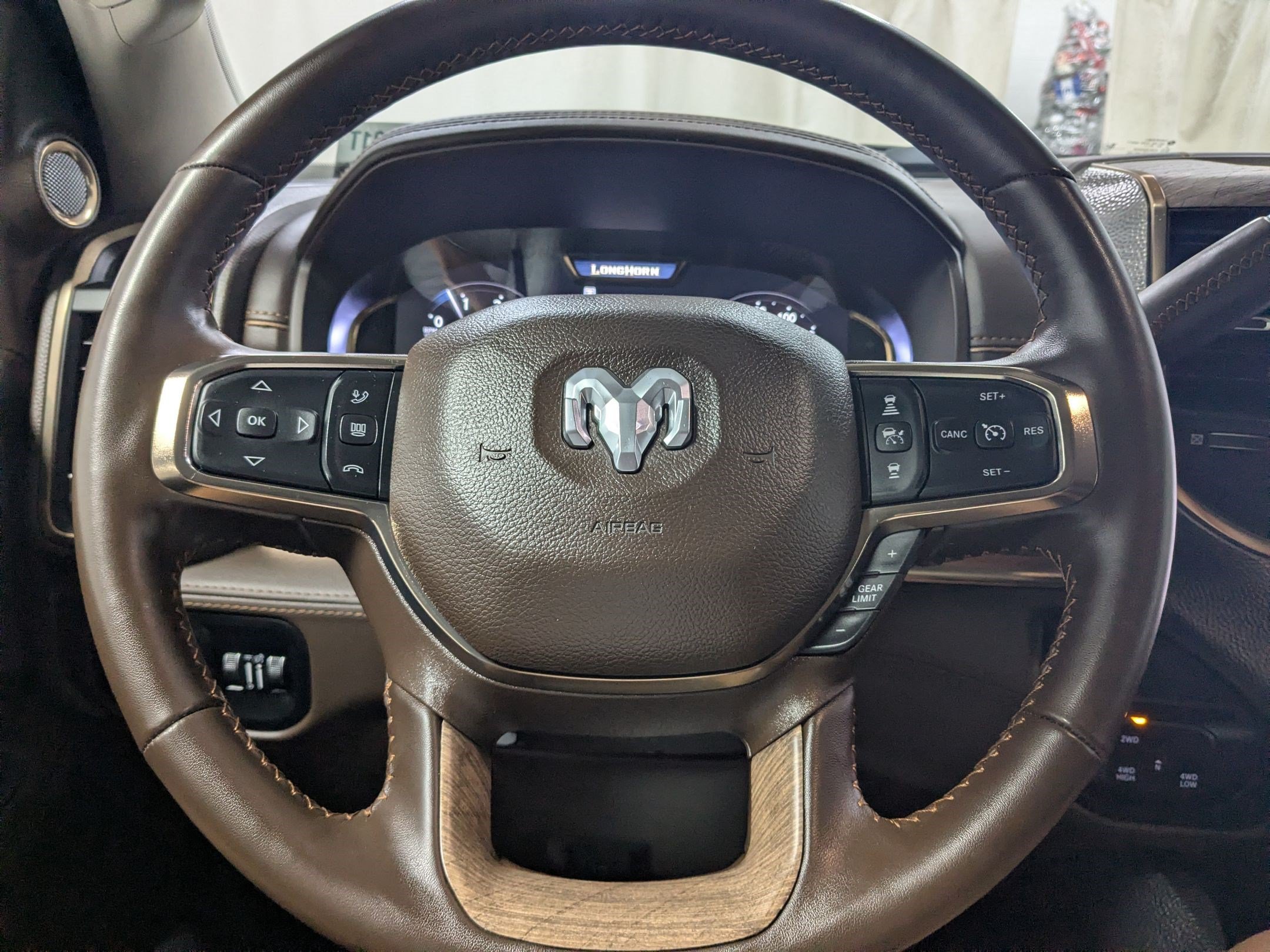 Used 2025 Bright White Clearcoat Ram Longhorn image 11