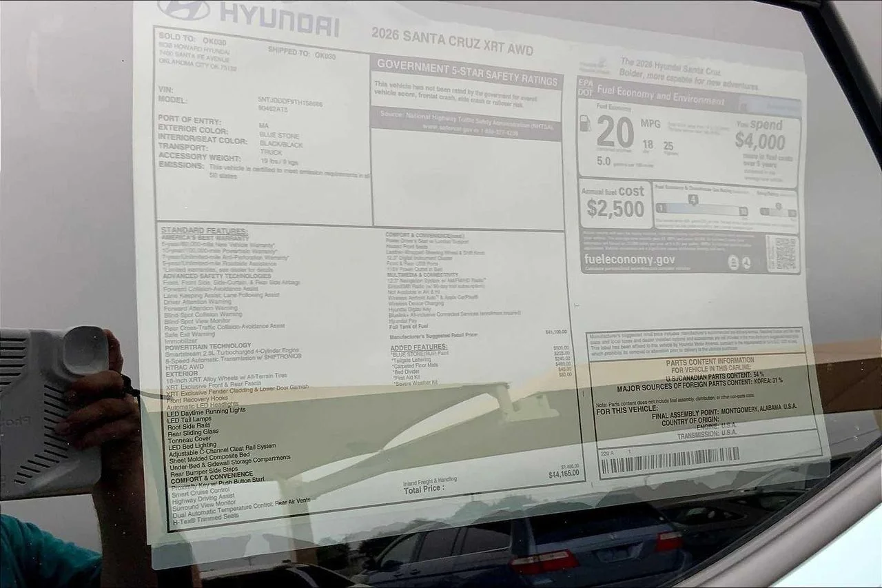 2026 Hyundai Santa Cruz XRT - Photo 18