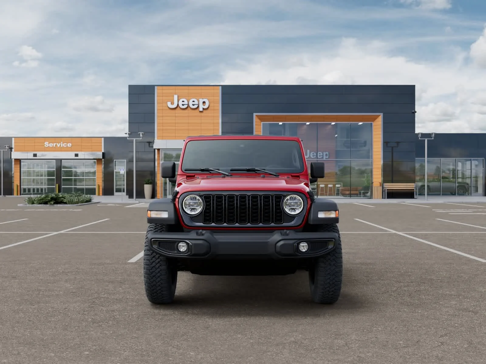 New 2026 Firecracker Red Clearcoat Jeep Willys image 6