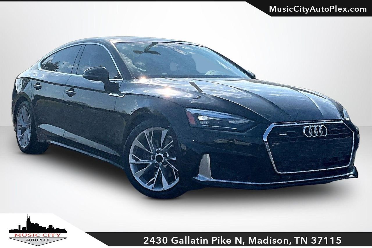 Used 2022 Brilliant Black Audi Premium image 1