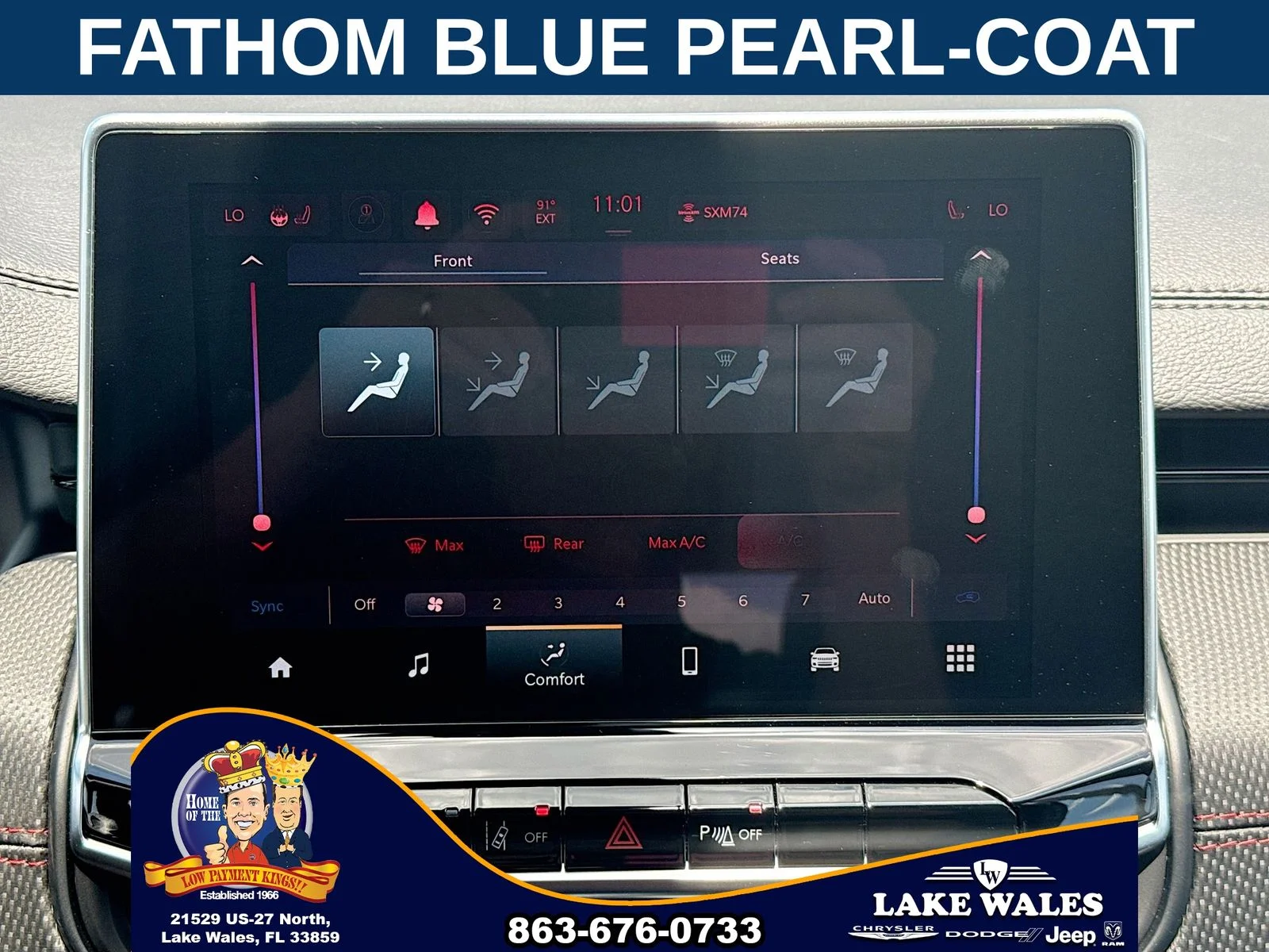 New 2026 Fathom Blue Pearl-Coat Exterior Paint Jeep Trailhawk image 14