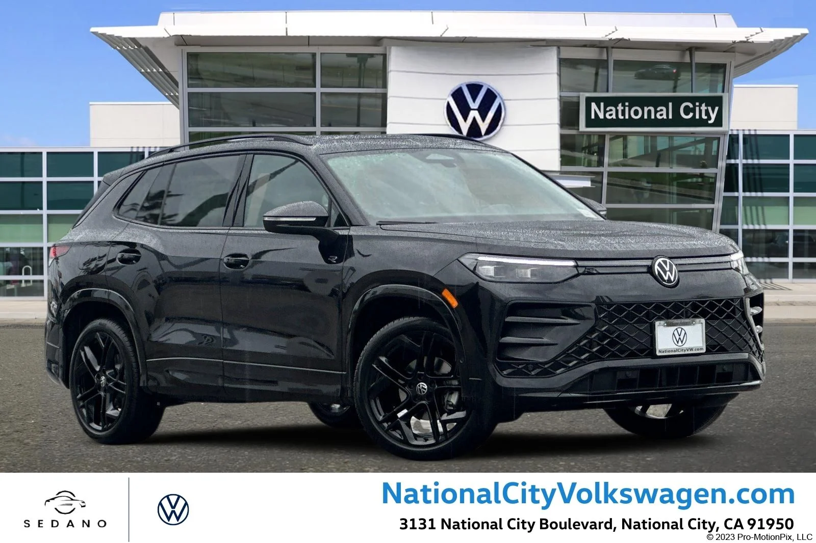 New 2026 Black Volkswagen 2.0T SE R-Line Black image 1