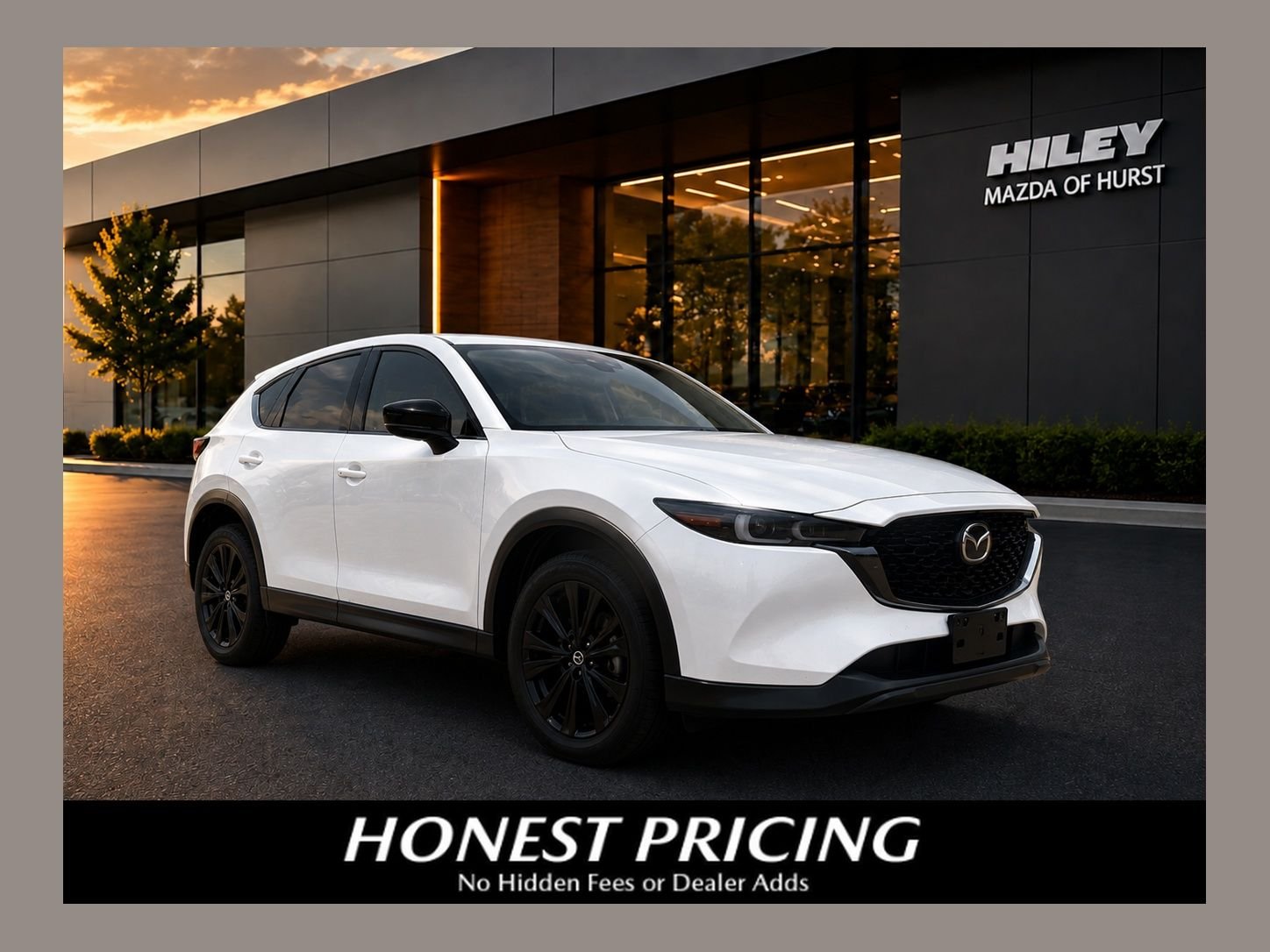 Used 2022 Snowflake White Pearl Mazda 2.5 Turbo image 1