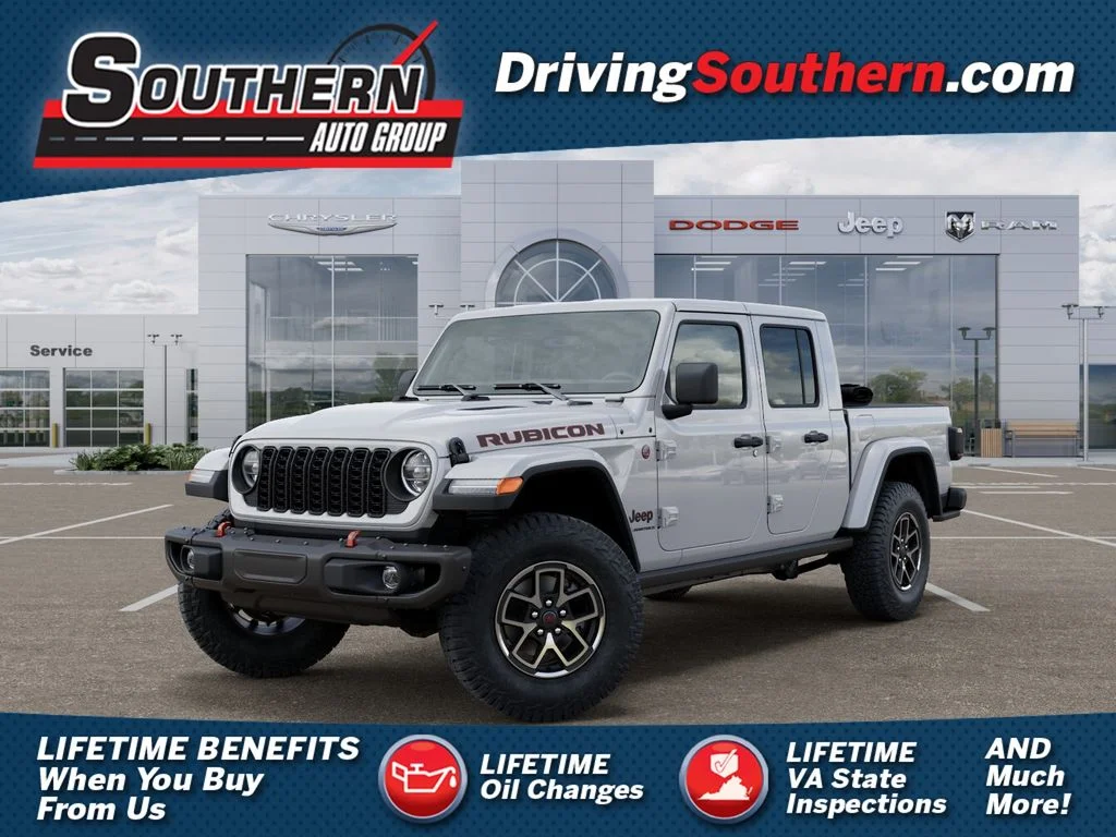 New 2026 Bright White Clearcoat Jeep Rubicon image 1