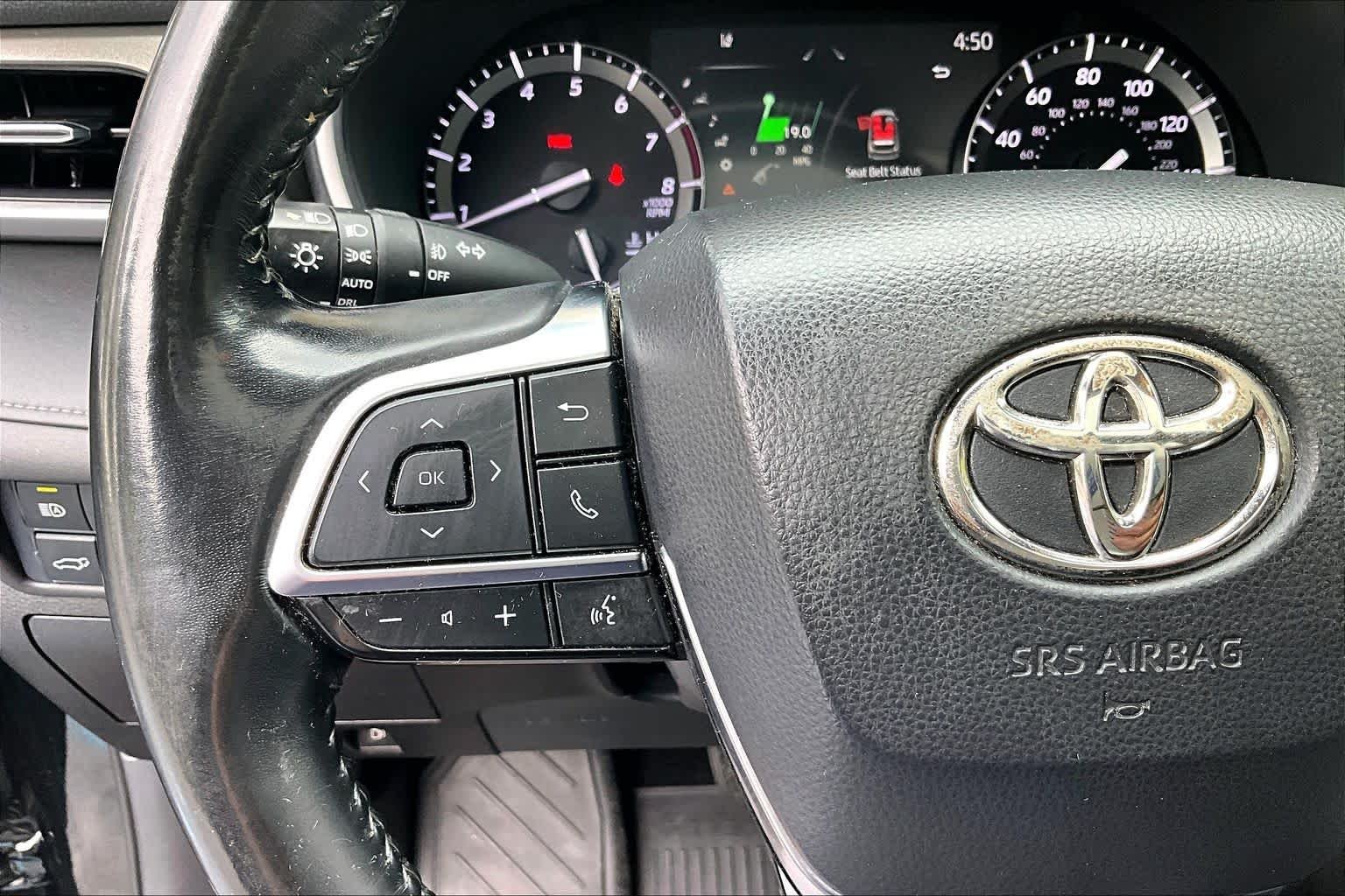 Used 2021 Midnight Black Metallic Toyota XLE image 24