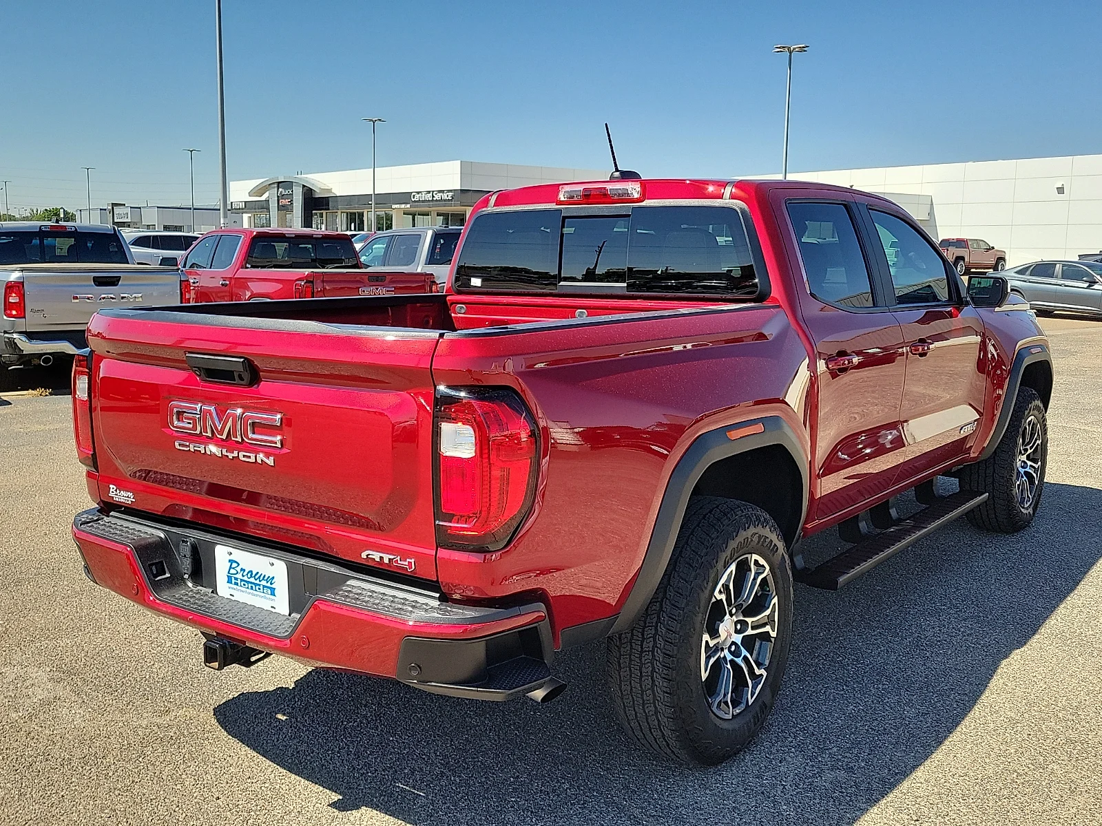 Certified Used 2024 Volcanic Red GMC 4WD AT4 image 10