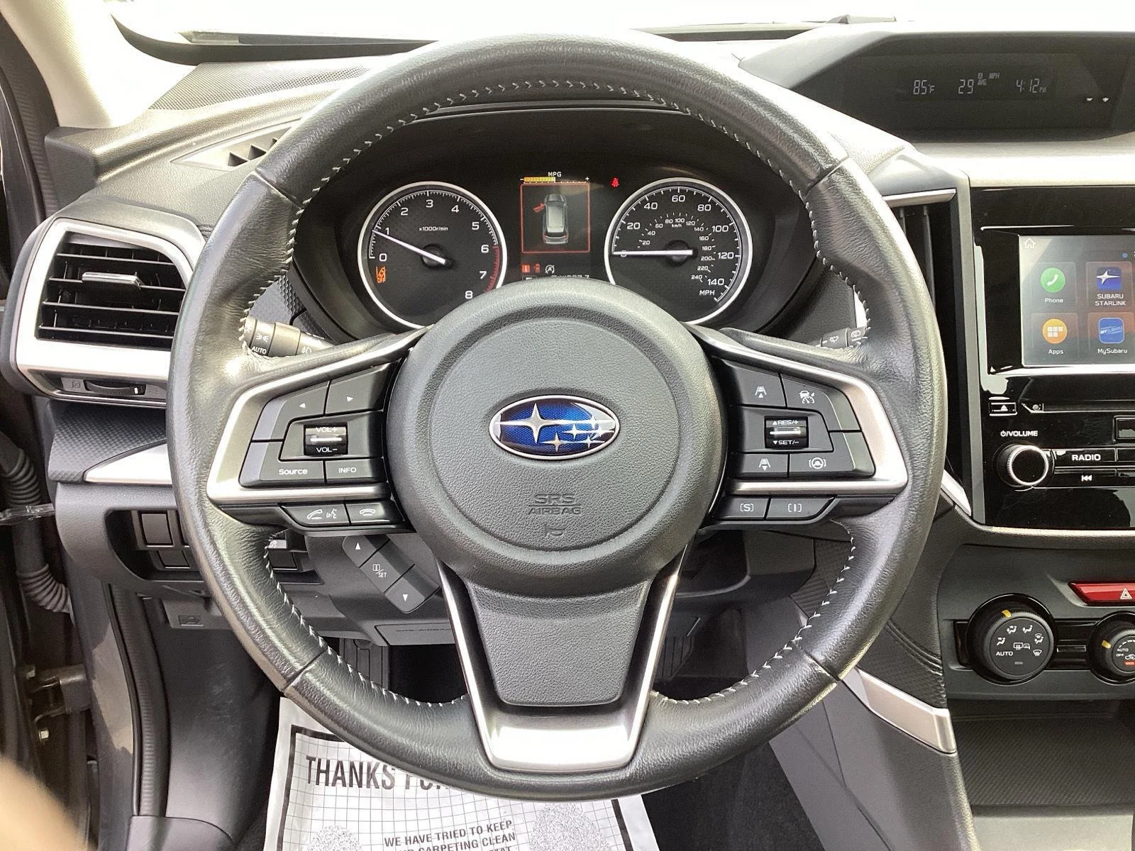 Used 2022 Magnetite Gray Metallic Subaru Premium image 18