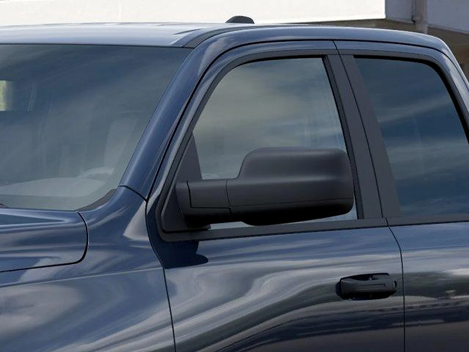 New 2026 Forged Blue Metallic Exterior Paint RAM Express Crew Cab 4x4 6