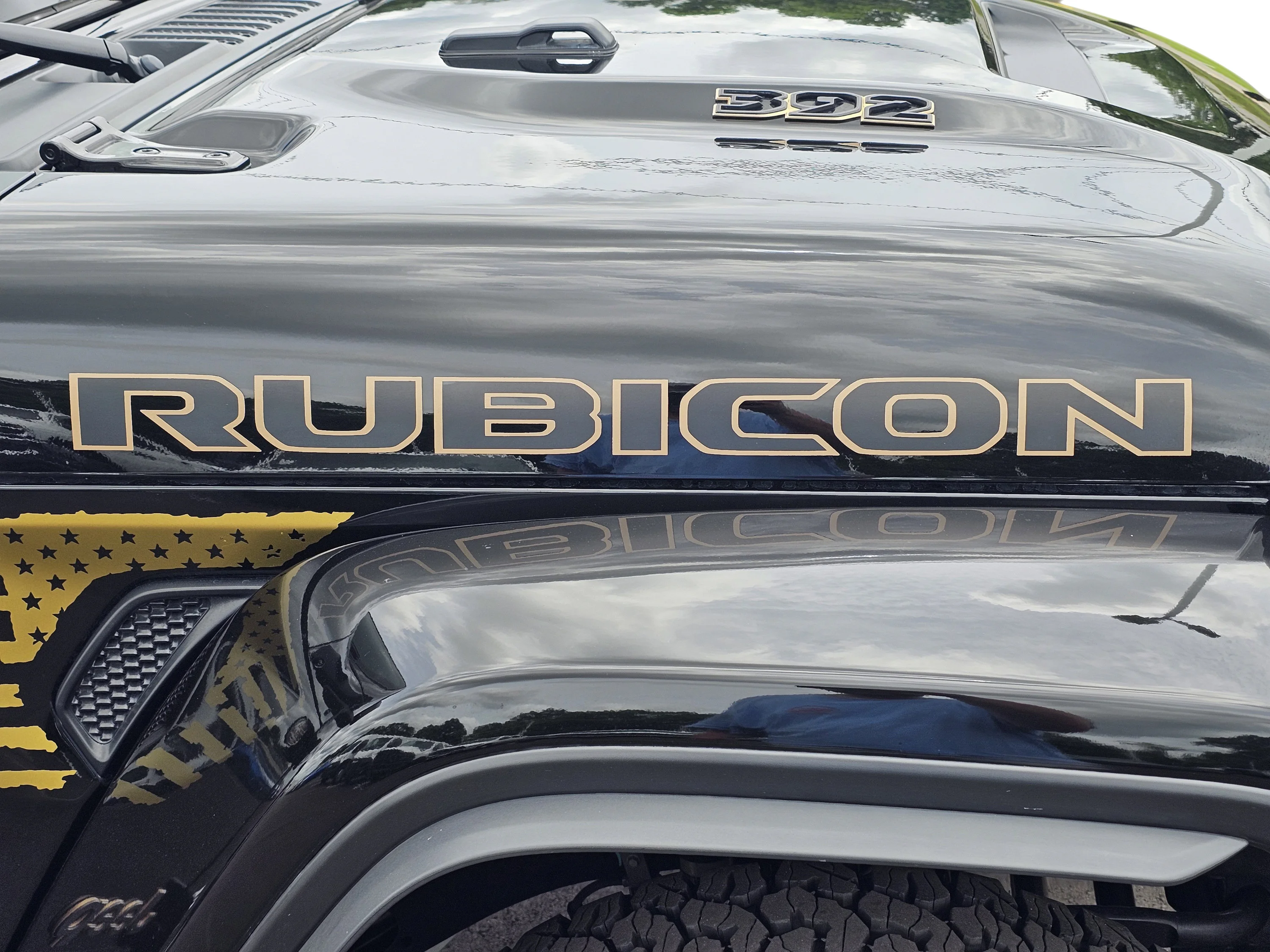 Used 2024 Black Clearcoat Jeep Rubicon 392 image 7