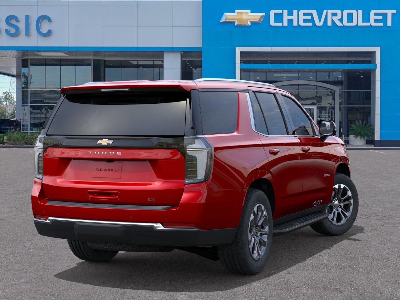 2026 Chevrolet Tahoe LT Red at Classic Elite Chevrolet Hwy 6