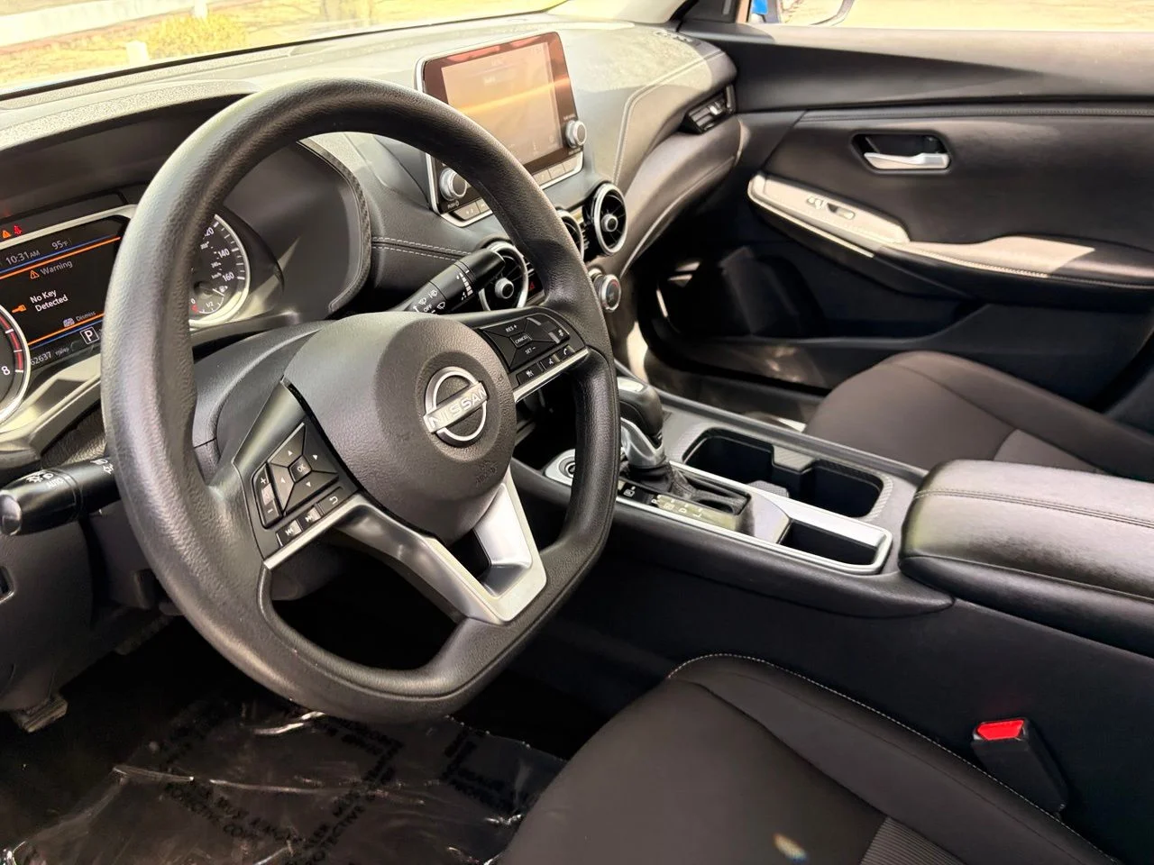 Used 2024 Electric Blue Metallic Nissan SV image 17