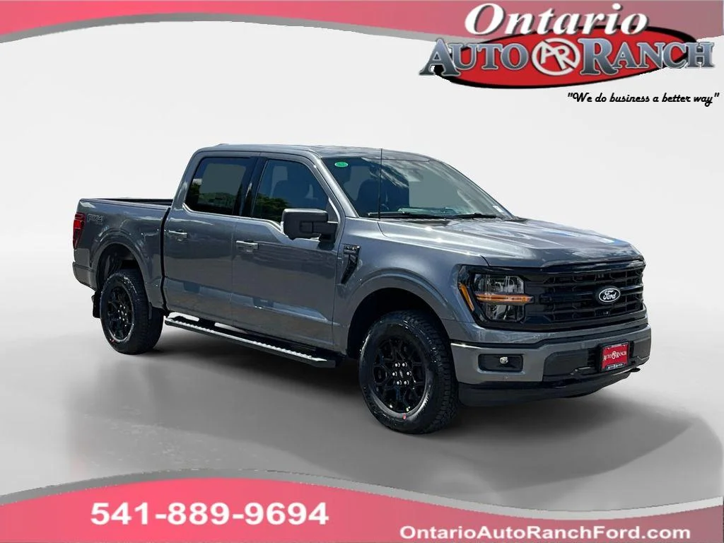 New 2026 Carbonized Gray Metallic Ford XLT image 1