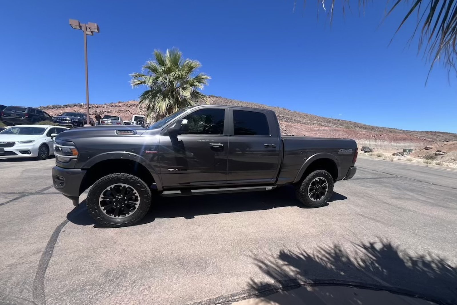Used 2022 Granite Crystal Metallic Clearcoat Ram TRX image 2