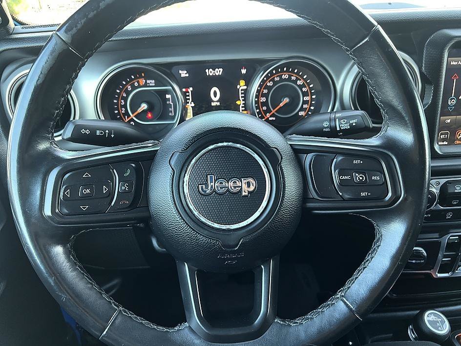 Used 2021 Hydro Blue Pearlcoat Jeep Sport S image 21