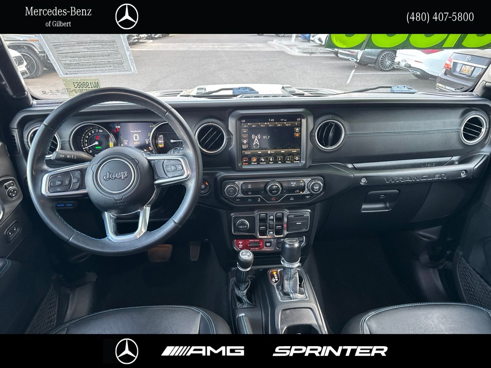 Used 2022 Black Jeep Unlimited Rubicon 4xe image 27