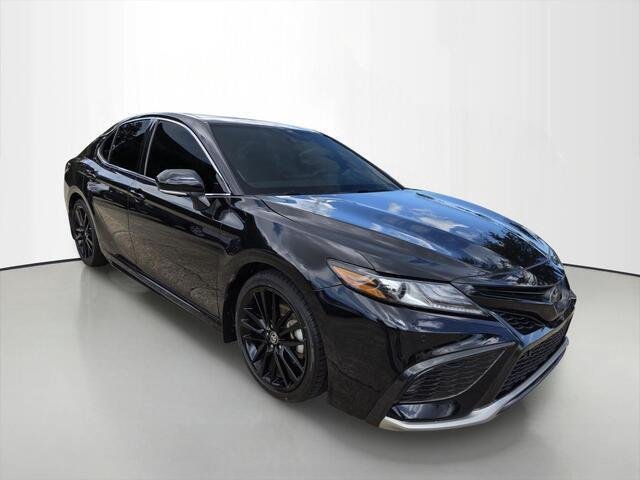 Used 2024 Midnight Black Metallic TOYOTA XSE V6 image 7