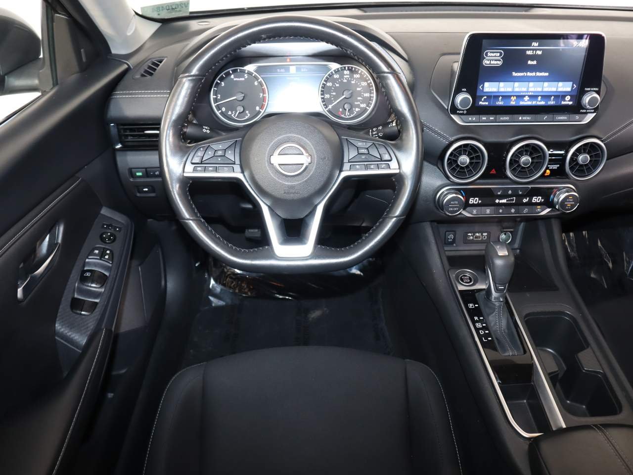 Used 2025 Atlantic Gray Metallic Nissan SV image 10