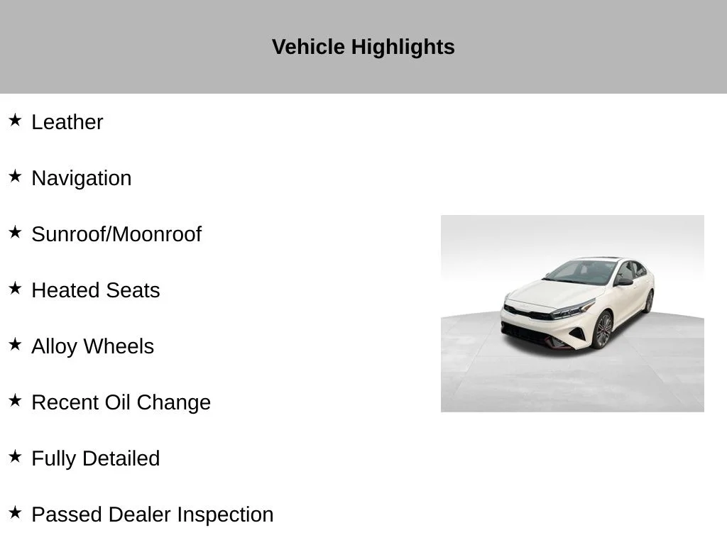 Certified Used 2023 White Kia GT image 10