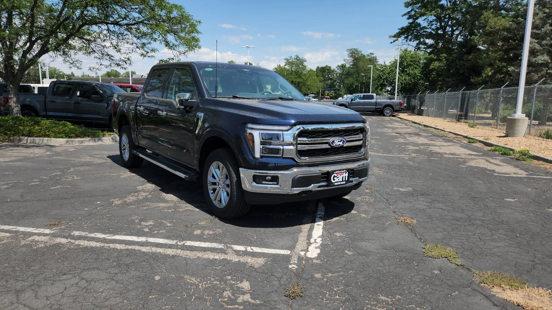 New 2026 Antimatter Blue Metallic Ford LARIAT image 8