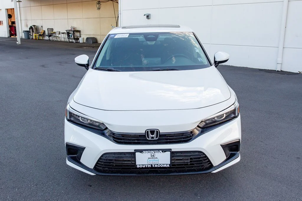 Certified Used 2023 Platinum White Pearl Honda 1.5T EX BD image 4