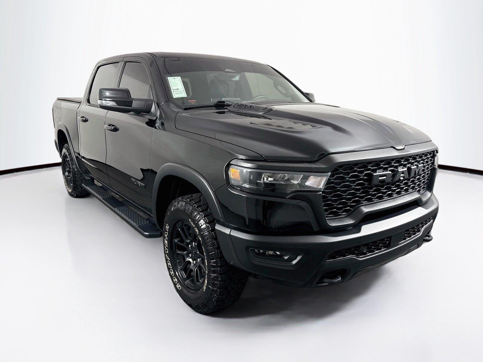 Used 2025 Diamond Black Crystal Pearlcoat Ram Rebel image 10