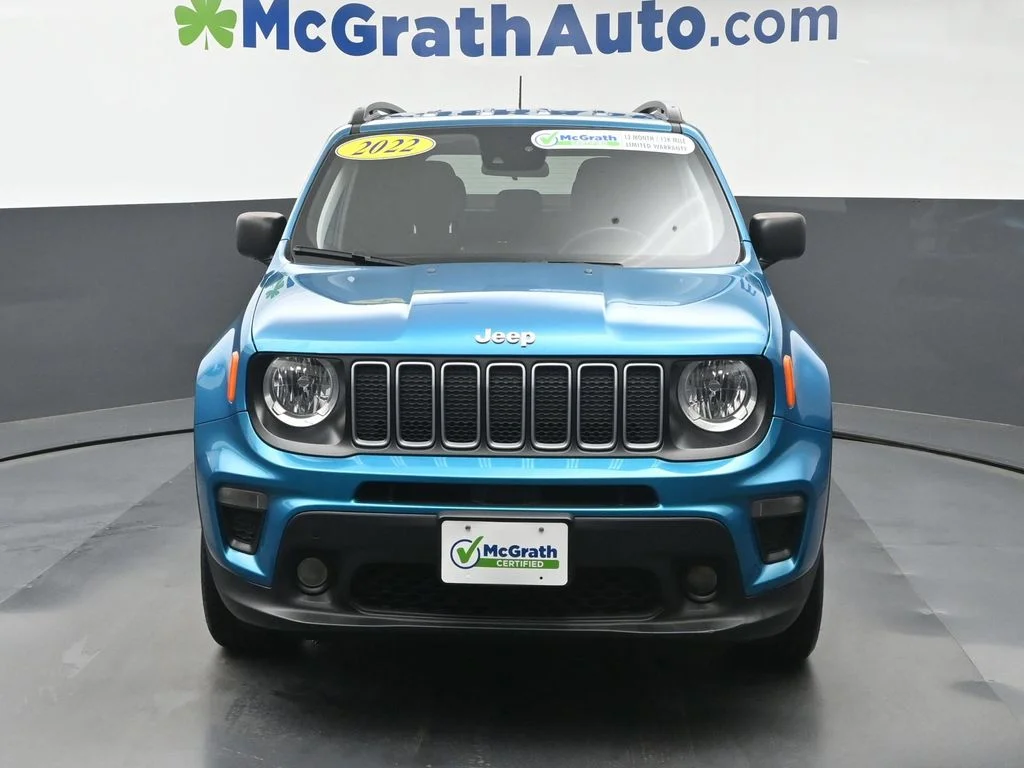 Certified Used 2022 Teal Jeep Latitude image 6