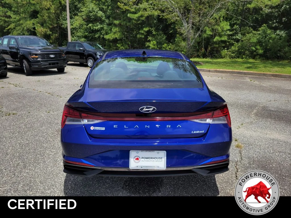 Used 2022 Blue Hyundai Limited image 4