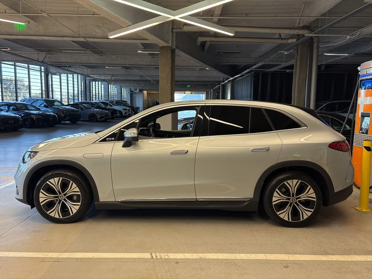 Certified 2023 Mercedes-Benz EQE SUV Base with VIN 4JGGM2BB0PA004806 for sale in Arcadia, CA