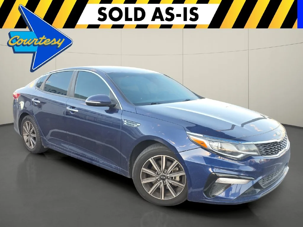 Certified Used 2019 Blue Kia LX image 1