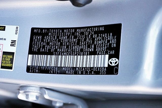 Used 2025 Silver Toyota SE image 33