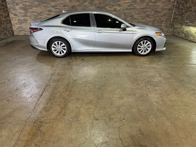 Used 2023 Celestial Silver Metallic Toyota LE image 4