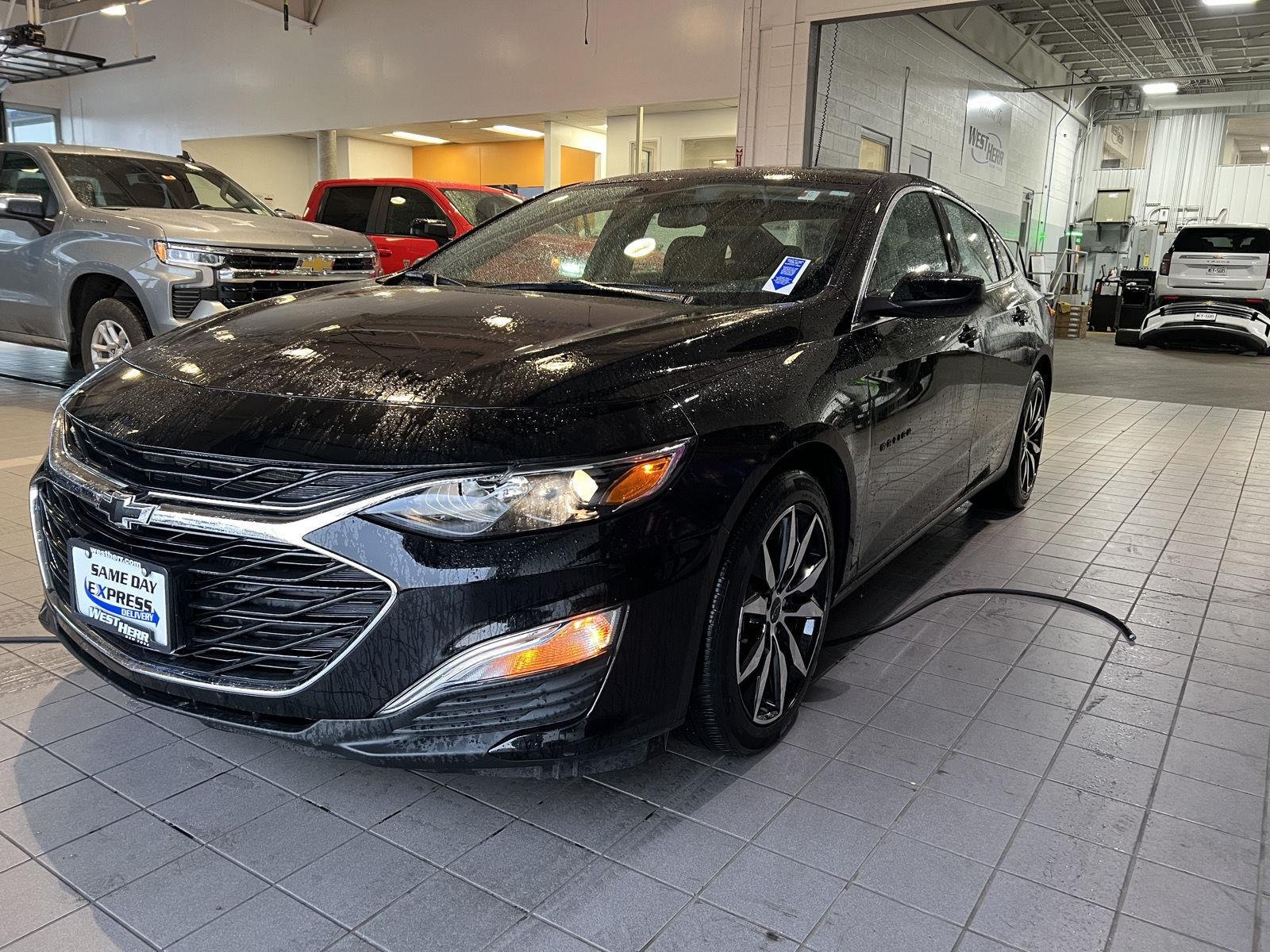 Used 2024 Mosaic Black Metallic Chevrolet RS image 2