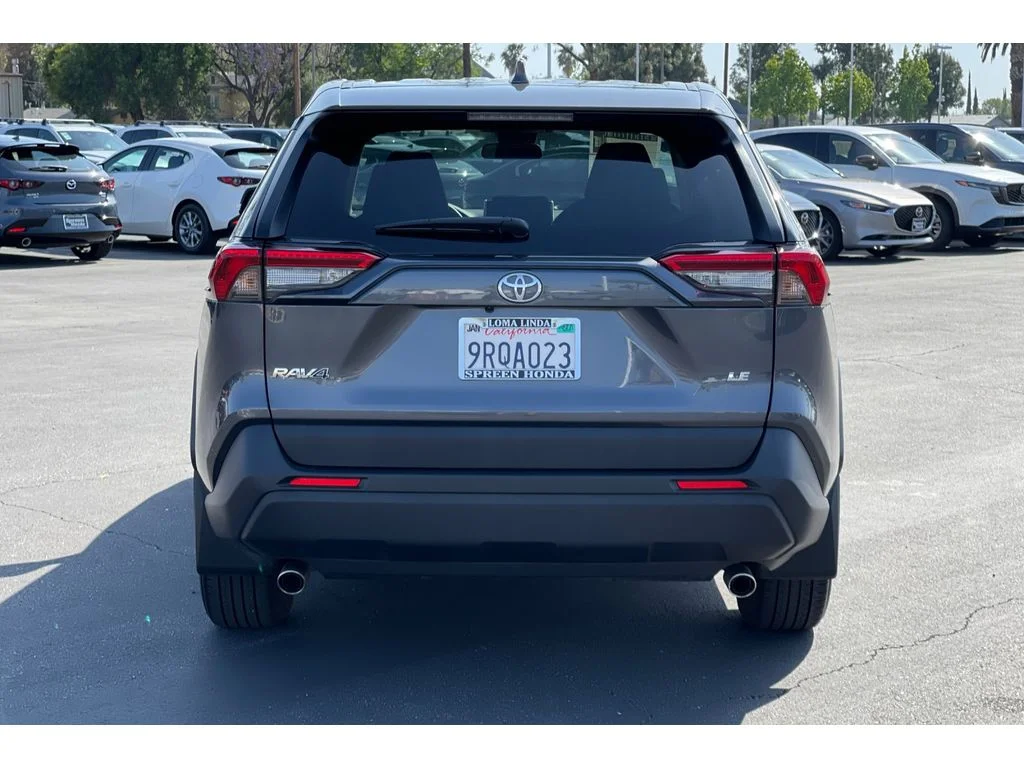 Used 2025 Magnetic Gray Metallic Toyota LE image 4