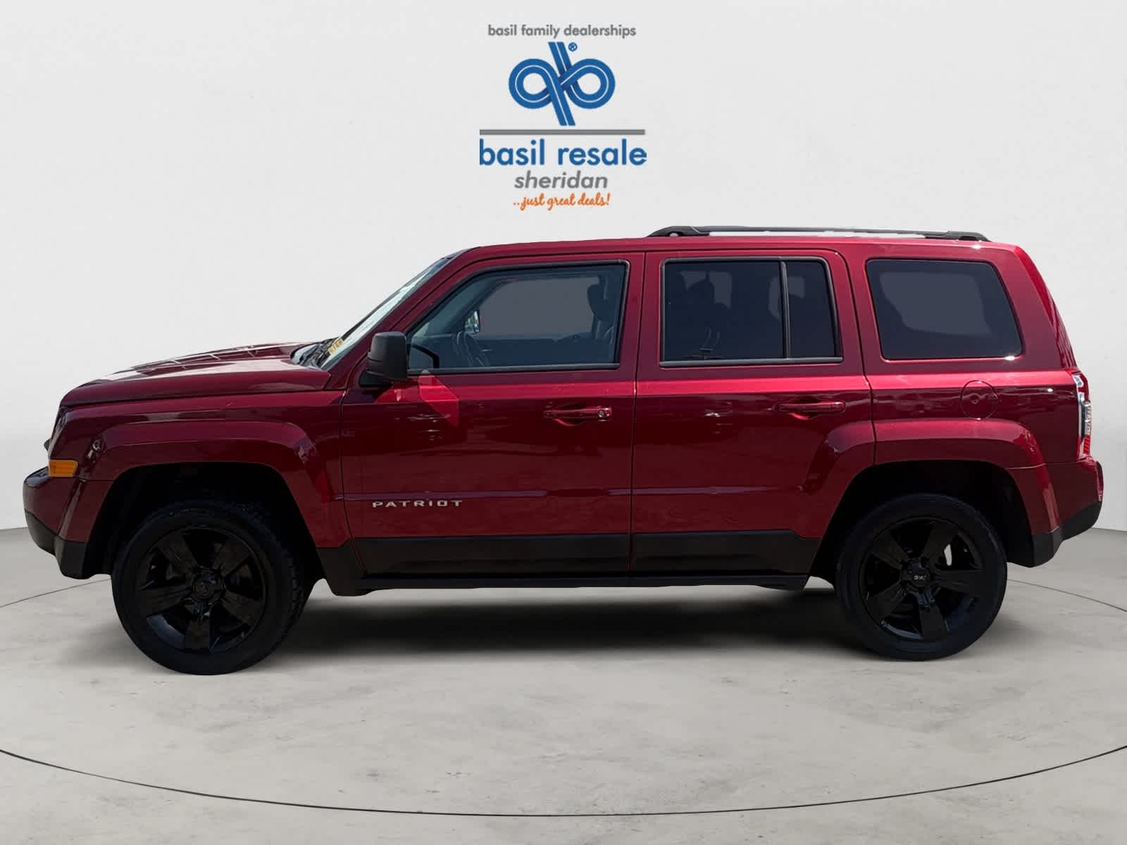 Used 2015 Deep Cherry Red Crystal Pearl Jeep High Altitude image 3