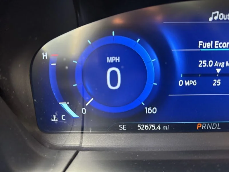 Used 2022 Blue Ford Titanium image 14