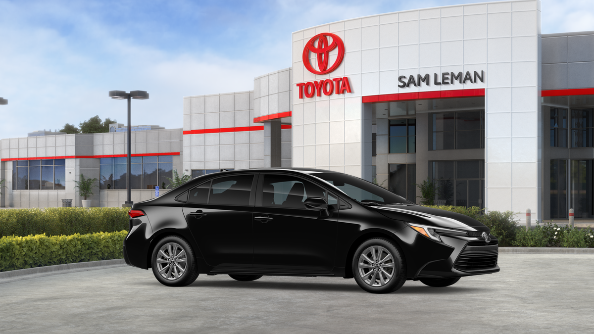 New 2026 Midnight Black Metallic Toyota Hybrid LE image 26