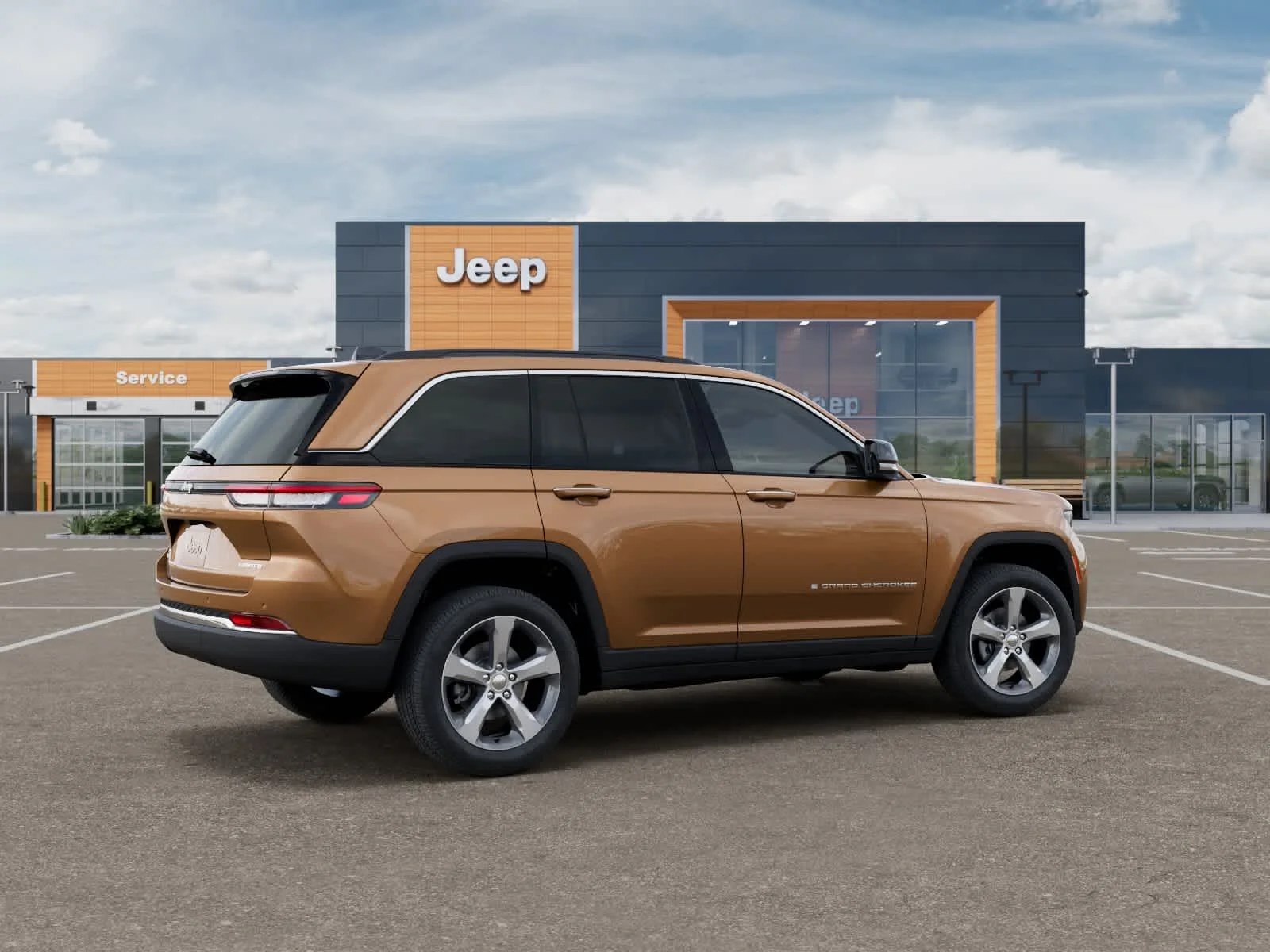 New 2026 Copper Shino Metallic Clearcoat Jeep Limited image 4