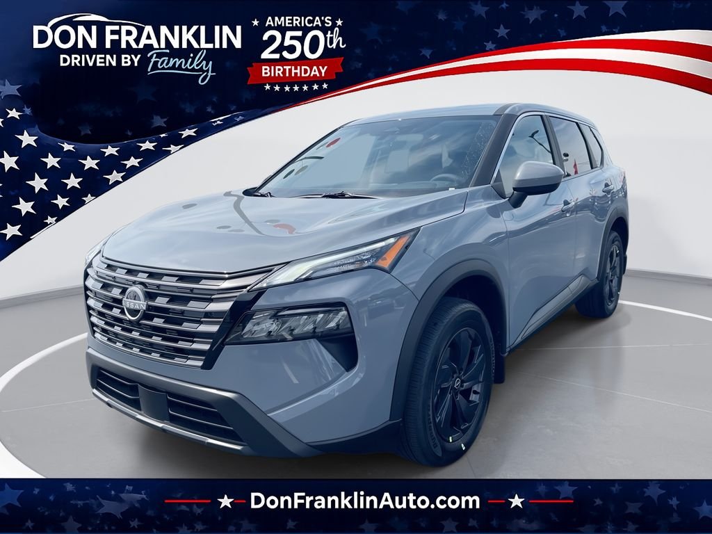 New 2026 Boulder Gray Pearl Nissan SV image 1