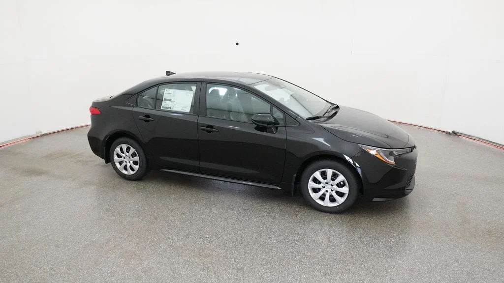 New 2026 Midnight Black Metallic Toyota LE image 12