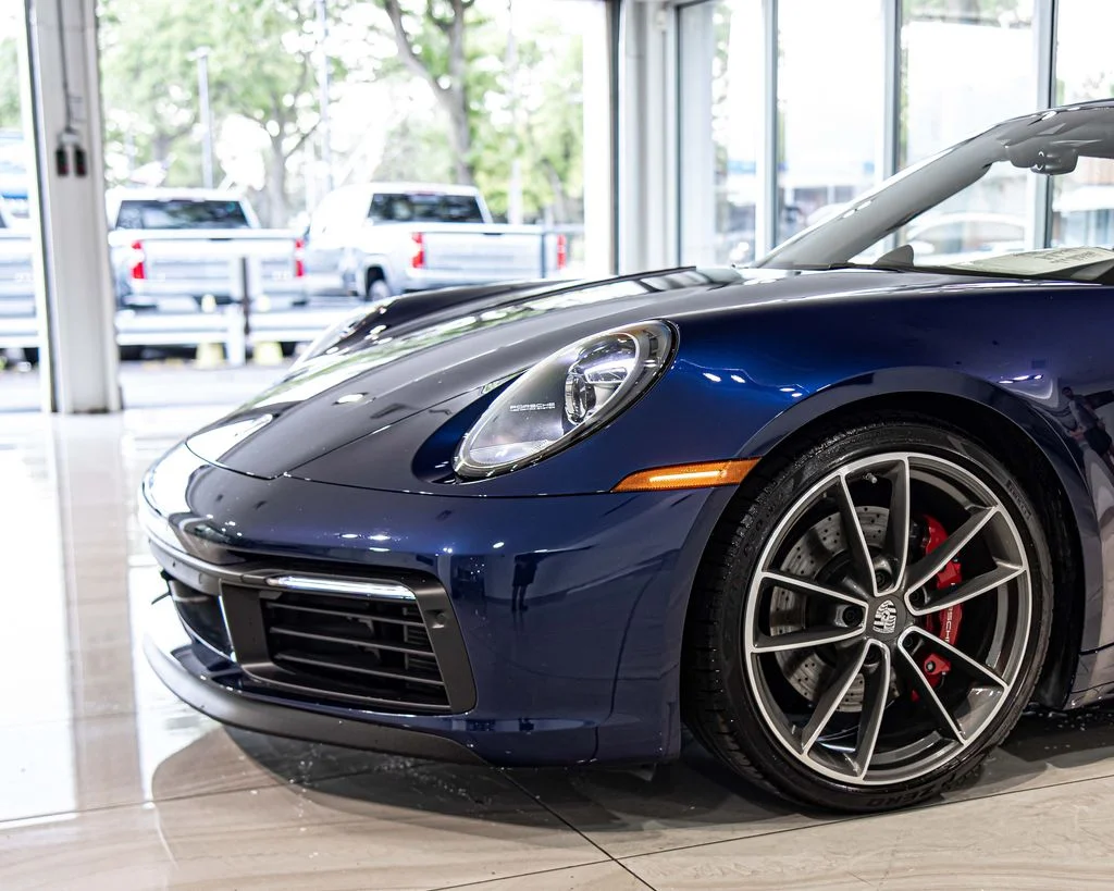Used 2024 Blue Porsche Carrera 4S image 4