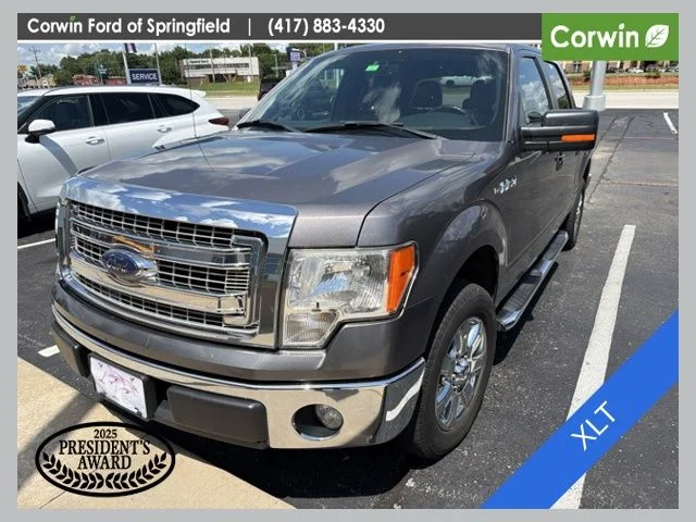 Used 2014 Sterling Gray Metallic Ford XLT image 1