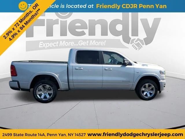 New 2026 Silver Zynith Exterior Paint RAM Big Horn/Lone Star image 6