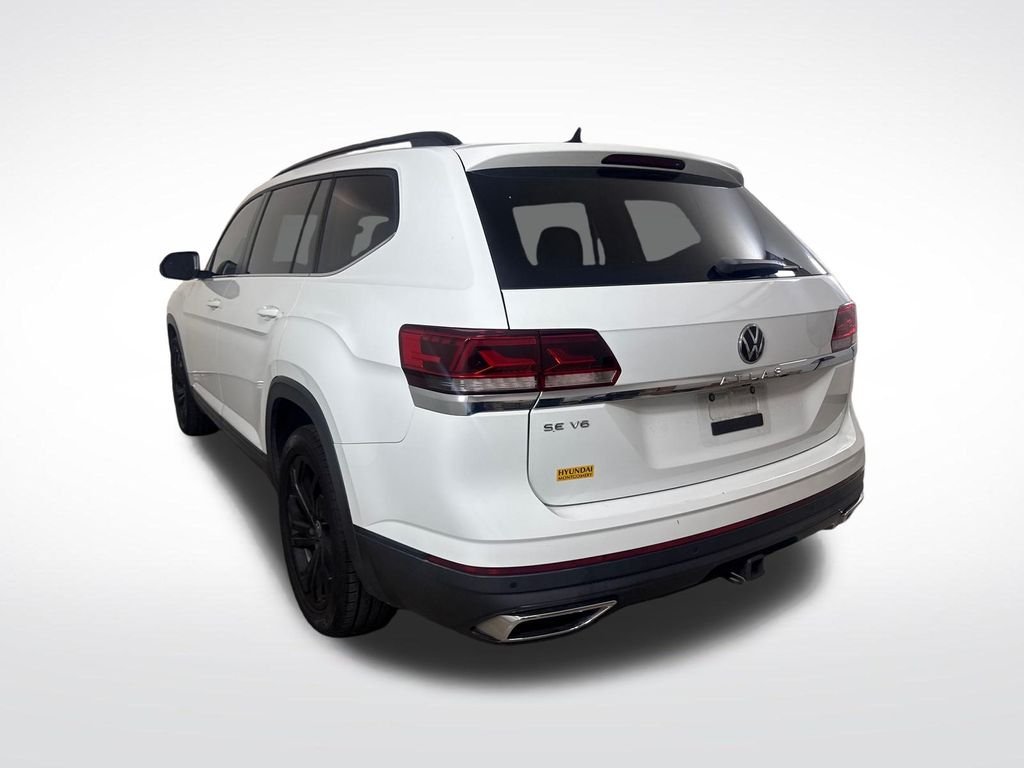 Used 2021 White Volkswagen 3.6L V6 SE w/Technology image 9