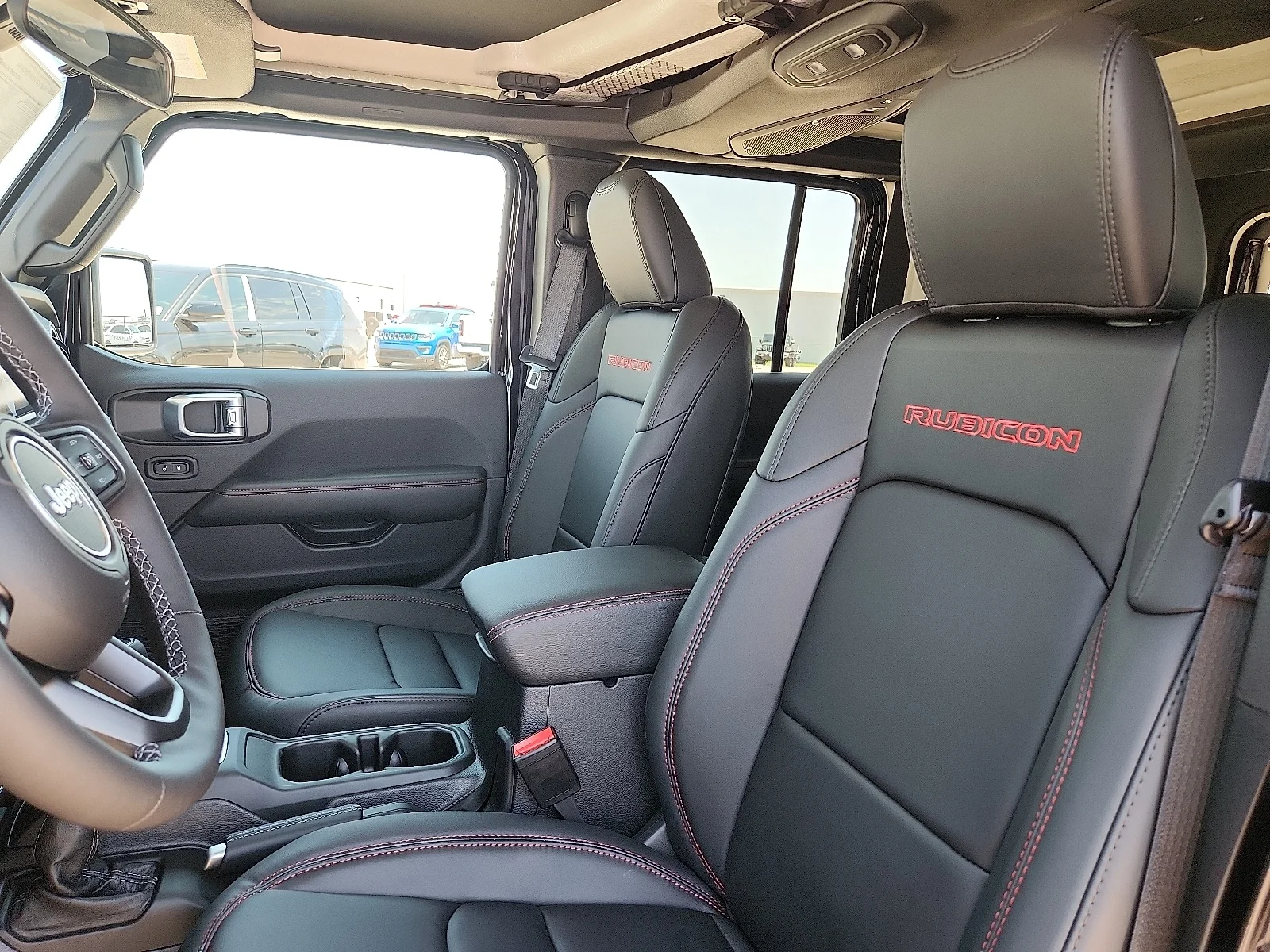 New 2026 Black Clear-Coat  Paint Jeep 4-DOOR RUBICON image 13